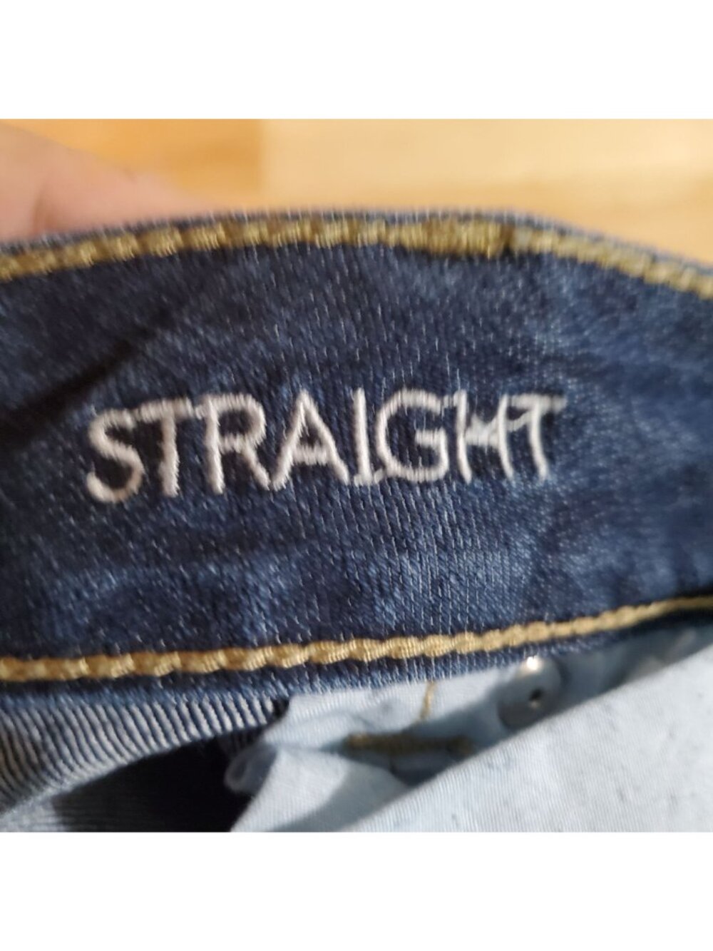 Maurices Jeans Womens Size 5/6 Short Blue Straight Dark Wash Classic Design - Picture 5 of 13